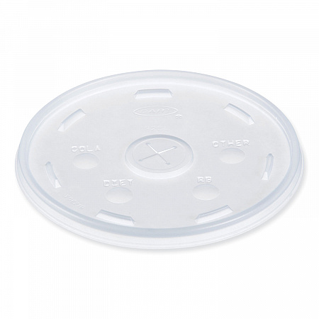 Lids for Foam Cups and Containers, Fits 32 oz/44 oz/60 oz Hot Cups, Plastic, Translucent, 1,000/Carton (32SL1)