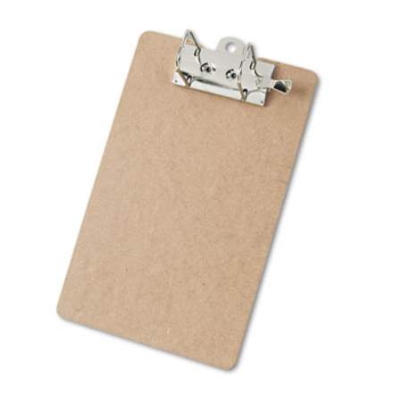 Saunders Recycled Hardboard Archboard Clipboard, 2" Clip Capacity, H8.5 x 11 Sheets, Brown (05712)