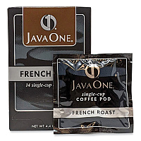 Coffee Pods, French Roast, Single Cup, 14/Box (30800)