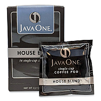 Coffee Pods, House Blend, Single Cup, 14/Box (40300)