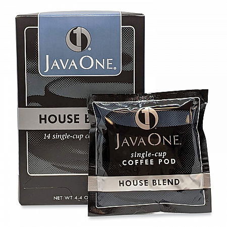 Coffee Pods, House Blend, Single Cup, 14/Box (40300)