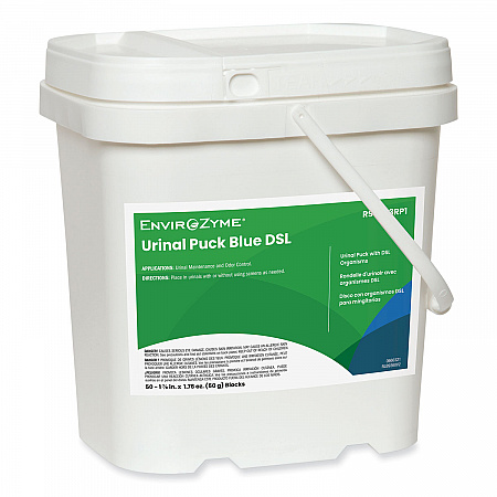 Urinal Puck Blue DSL, Fresh Scent, Blue, 50/Pack (Z603RP100)