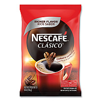 Clasico Dark Roast Instant Coffee, 8 oz, 12/Carton (70948CT)