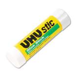 UHU Stic Permanent Glue Stick, 1.41 oz, Applies and Dries Clear (99655)