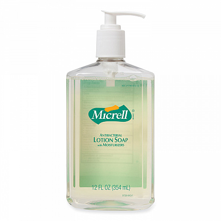 Antibacterial Lotion Soap, Light Scent, 12 oz (9759)