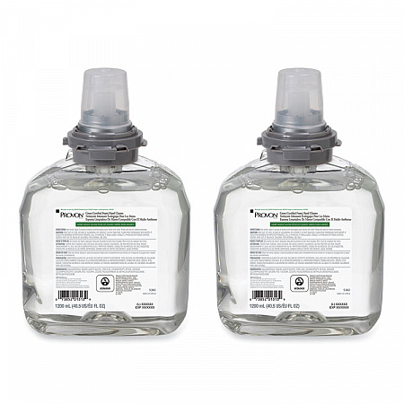Green Certified Foam Hand Cleaner Refill, Fragrance-Free, 1,200 mL, 2/Carton (538202)