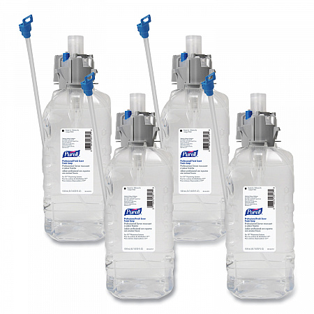 Professional Foam Soap Refill, For CX, CXi, CXT Dispensers, Fresh Scent, 1,500 mL, 4/Carton (856104)