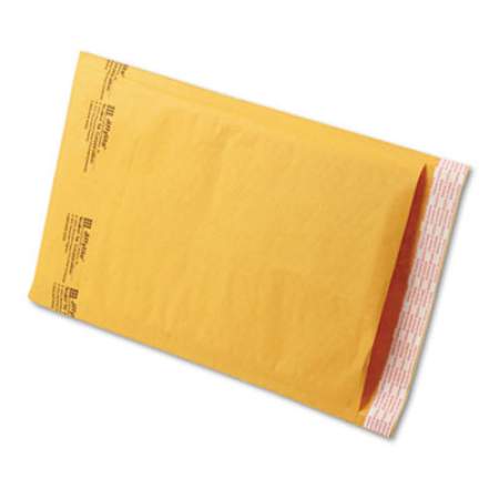 Sealed Air Jiffylite Self-Seal Bubble Mailer, #3, Barrier Bubble Lining, Self-Adhesive Closure, 8.5 x 14.5, Golden Kraft, 100/Carton (39094)