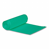Eco Blend Max Can Liners, 23 gal, 0.8 mil, 28" x 45", Green, 25 Bags/Roll, 10 Rolls/Carton (L5645TEER1)