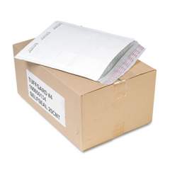Sealed Air Jiffy TuffGard Self-Seal Cushioned Mailer, #4, Barrier Bubble Lining, Self-Adhesive Closure, 9.5 x 14.5, White, 25/Carton (49675)