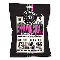 Cinnamon Sugar Pretzel Sticks, 3 oz Bag, 15/Carton (00583)
