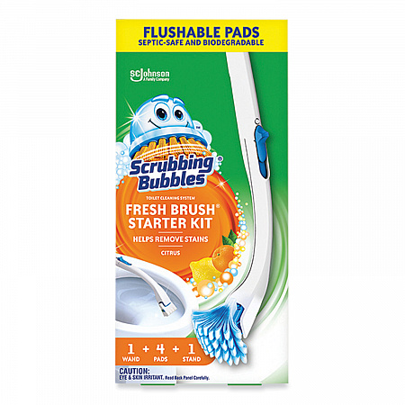 Fresh Brush Toilet Cleaning System Starter Kit, 19