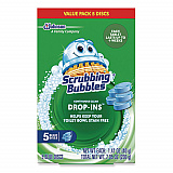 Drop-Ins Toilet Cleaning Tablets, 1.41 oz Tablets, 5/Pack (307946)