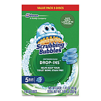 Drop-Ins Toilet Cleaning Tablets, 1.41 oz Tablets, 5/Pack (307946)