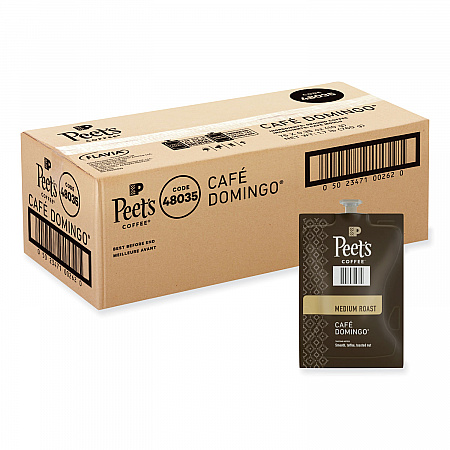 FLAVIA Ground Coffee Freshpacks, Cafe Domingo Blend, 76/Carton (LPC00262)