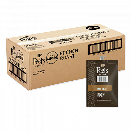 FLAVIA Ground Coffee Freshpacks, French Roast, 76/Carton (LPC00263)