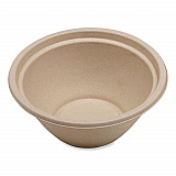 Fiber Bowls, 32 oz, 7.4 x 7.4 x 3.2, Natural, Paper, 500/Carton (BOSCU32LFP)