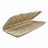 Fiber Hinged Takeout Containers, 13.7 x 6.6 x 1.3, Natural, Paper, 200/Carton (PBSCU13LFS)