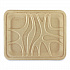 Fiber Meat and Produce Trays, 7.1 x 9.1 x 0.7, Natural, Paper, 500/Carton (TRSC4SLFS)