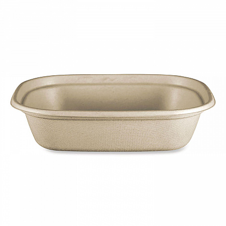 Fiber Containers, 32 oz, 8.7 x 6.5 x 2.1, Natural, Paper, 400/Carton (CTSCU2LFP)