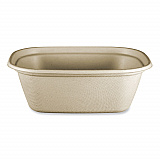 Fiber Containers, 48 oz, 8.7 x 6.5 x 3.1, Natural, Paper, 400/Carton (CTSCU3LFP)