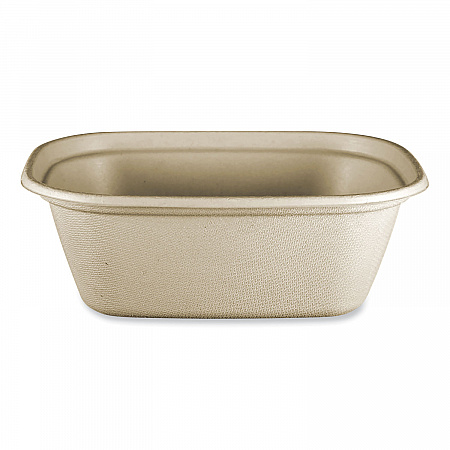 Fiber Containers, 48 oz, 8.7 x 6.5 x 3.1, Natural, Paper, 400/Carton (CTSCU3LFP)