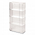 Quad Glove Dispenser, 10.5 x 4 x 21.25, Clear (AH145)