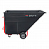 1.5 cu yd BRUTE Rotomolded Tilt Truck, 1,200 lb Capacity, Black (1025BLA)