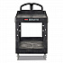 BRUTE Heavy-Duty Utility Cart with Lipped Shelves, Plastic, 2 Shelves, 500 lb Capacity, 25.88
