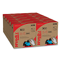 General Clean X60 Cloths, POP-UP Box, 8.34 x 16.8, White, 118/Box, 10 Boxes/Carton (34790CT)