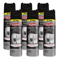 Stainless Steel Cleaner and Polish, 17 oz Aerosol Spray, 6/Carton (49CT)