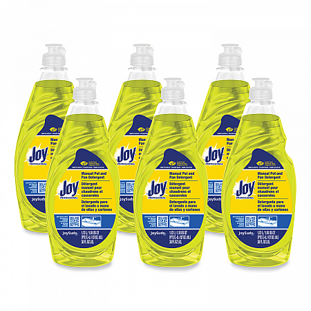 Dishwashing Liquid, Lemon Scent, 38 oz Bottle, 8/Carton (43606CT)