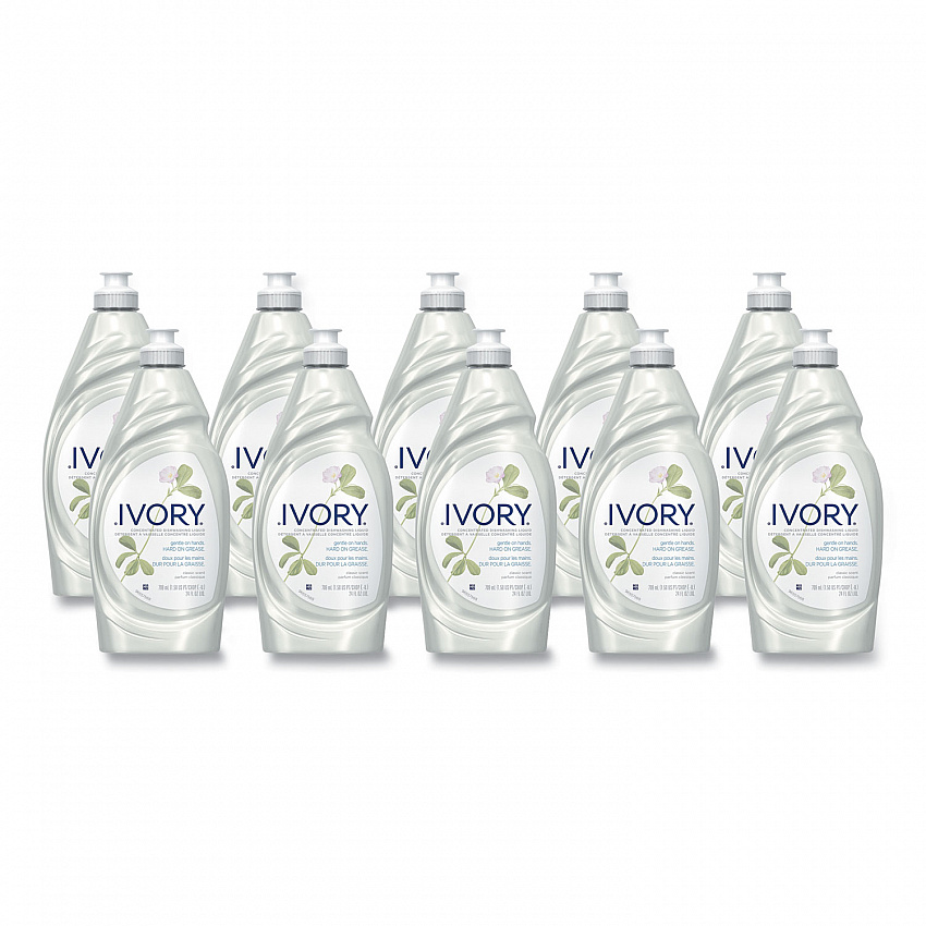 Dish Detergent, Classic Scent, 24 oz Bottle, 10/Carton (25574)