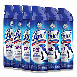 Disinfectant Spray II Pet Odor Eliminator, Fresh Scent, 15 oz Aerosol Spray, 12/Carton (99804CT)