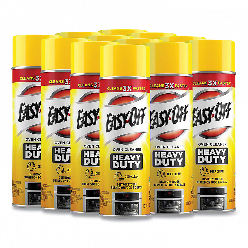 Heavy Duty Oven Cleaner, Foam, 14.5 oz Aerosol Spray, 12/Carton (87979CT)