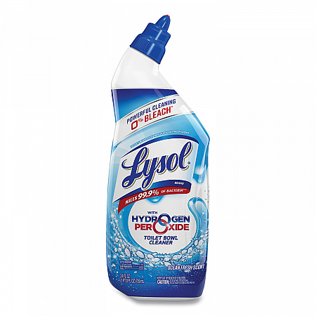Toilet Bowl Cleaner with Hydrogen Peroxide, Ocean Fresh Scent, 24 oz Angle-Neck Bottle (98011EA)