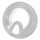 Greenware Cold Drink Lids, Sip Lid, Fits 12 oz to 24 oz Cold Cups, Plastic, Clear, 1,000/Carton (SLKC1224)