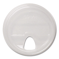PLA Clear Cold Cup Lids, Fits 9 oz to 24 oz Cold Cups, Plastic, Clear, 1,000/Carton (CPLCS12NS)