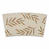 Hot Cup Sleeves, Fits 8 oz Cups, Natural, 1,000/Carton (SLPAME)