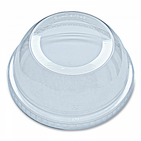 Greenware Cold Drink Lids, Dome, Fits 16 oz to 24 oz Cold Cups, Plastic, Clear, 1,000/Carton (DLKC1624S)