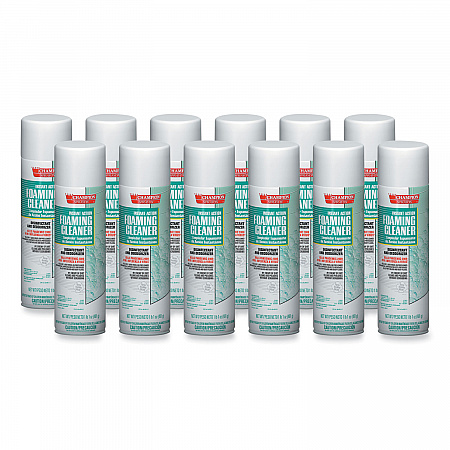 Instant Action Foaming Cleaner/Disinfectant, Unscented, 17 oz, Aerosol Spray, 12/Carton (5196)
