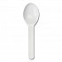 PLA Compostable Cutlery, Tasting Spoon, Plastic, 3