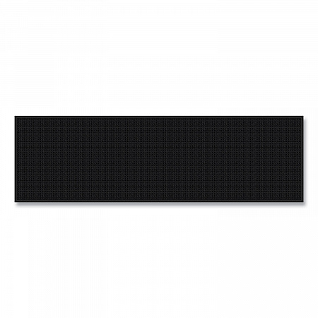 Absorba Select Entry Mat, Rectangular, Pepper/Black Crush-Resistant Needle-Punched Surface, 36