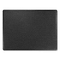 Bubble Flex Anti-Fatigue Mat, Rectangular, Black Crush-Resistant Non-Slip Surface, 36" x 48" (052023)