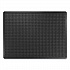 Bubble Flex Anti-Fatigue Mat, Rectangular, Black Crush-Resistant Non-Slip Surface, 36