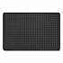Bubble Flex Anti-Fatigue Mat, Rectangular, Black Crush-Resistant Non-Slip Surface, 24