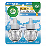 Scented Oil Refill, Fresh Linen, 0.67 oz, 2/Pack (82291PK)