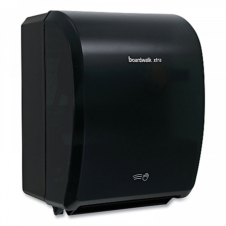 Xtra Electronic Hand Towel Dispenser, 12.31 x 9.31 x 15.94, Black (33GREEN)