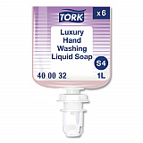 Luxury Liquid Soap Refill, Soft Rose Scent, 1 L, 6/Carton (400032)