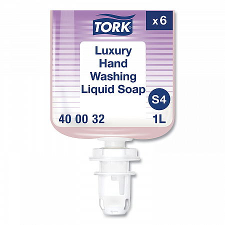 Luxury Liquid Soap Refill, Soft Rose Scent, 1 L, 6/Carton (400032)